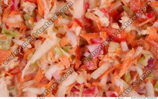 Photo Texture of Vegetables Salad 0001